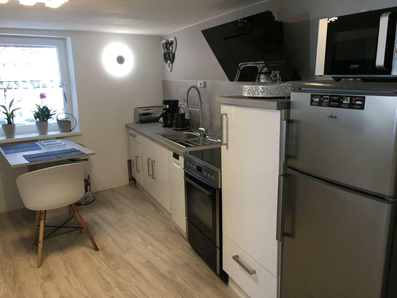 Ferienwohnung Kleiner Kalle 멜숭겐 외부 사진
